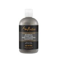 Shea moisture African black soap Bamboo Charcoal Deep cleansing shampoo 13oz