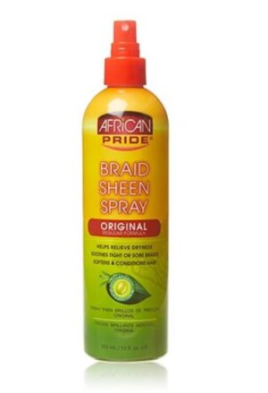 African pride braid sheen spray original 355 ml