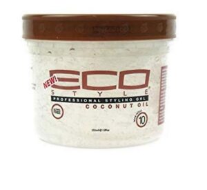 Eco style professional styling gel coconut oil 236ml