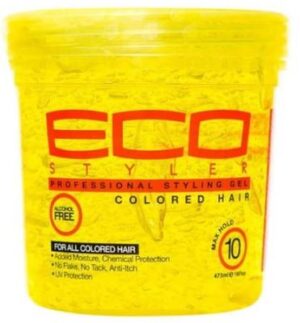 Eco style professional styling gel colore hair 473ml