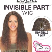 Equal invisible part synthetic wig Passion style