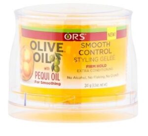 ORS olive oil with Pequi oil smooth control styling gelee, firm hold 8.5oz