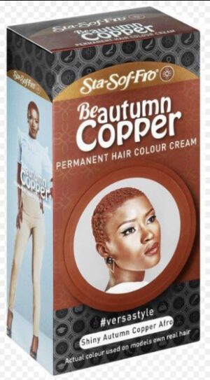 Sta-sof-fro Be autumn copper permanent hair colour