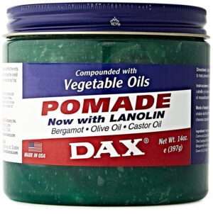 Dax Pomade with Vegetable, Bergamont, Olive and Castor Oil. 14oz
